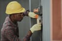 Havells 250A 3-pole MCCB — industrial electrical panel and wiring
